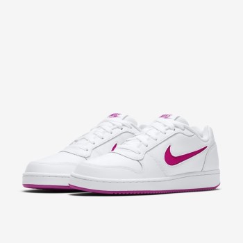 Nike Ebernon Low - Női Utcai Cipő - Fehér/Lila